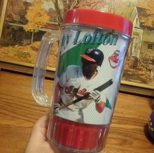 ⚾ Kenny Lofton Cleveland Indians Drinking Cup CLE